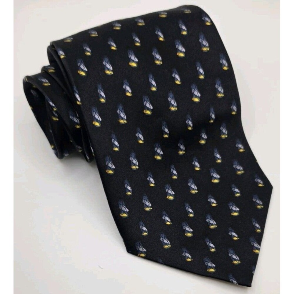 Jerry Garcia "Lady With Argyle Socks" Collection 14 Green 100% Silk Tie